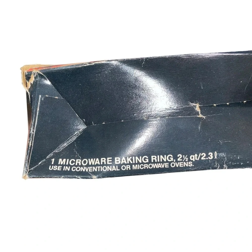 Vintage Anchor Hocking Microware Baking‎ Ring 2.5 Qt PM 459-T1 Retro Kitchen